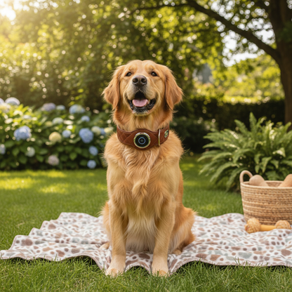 Pet GPS Tracker Collar Lifestyle
